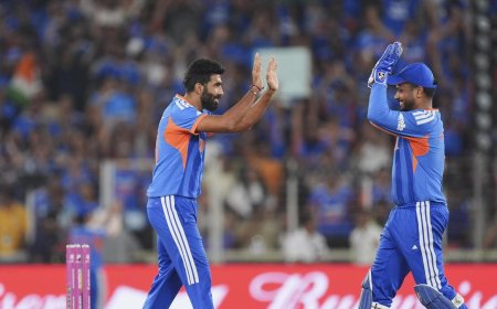 India vs New Zealand Live, T20 World Cup 2026: IND beats NZ to defend title; Bumrah wins Player of the Match, Samson awarded Player of the Tournament